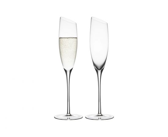 Набор бокалов для шампанского Geir (прозрачный, 8)