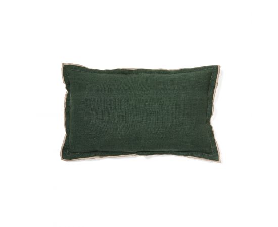 Sagi Льняной чехол зеленого цвета 30 x 50 см