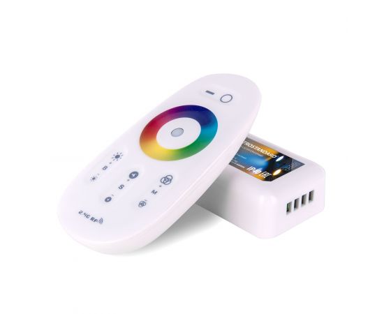 Сенсорный контроллер для светодиодной ленты RGB с ПДУ (радио) IP40 LSC 010