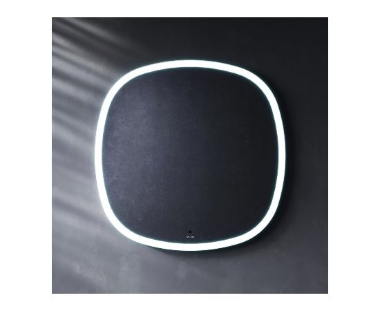 M8FMOX0651WGS Зеркало универсальное с контурной LED-подсветкой, ИК- сенсором, квадрат, 65 см