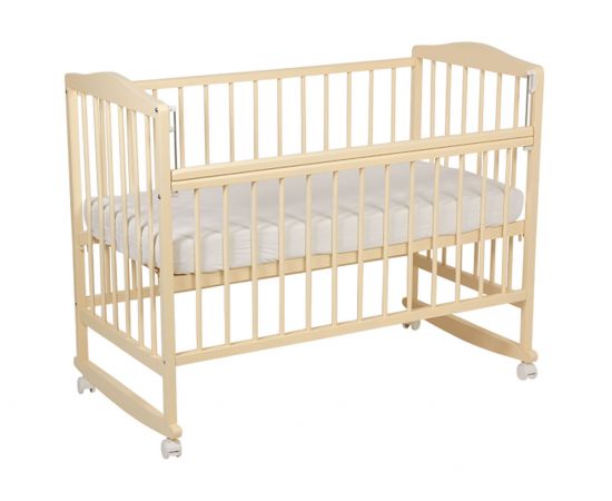 Кроватка для новорожденных Лита (102, 125,6, 60х120 см, Качалки, 73)