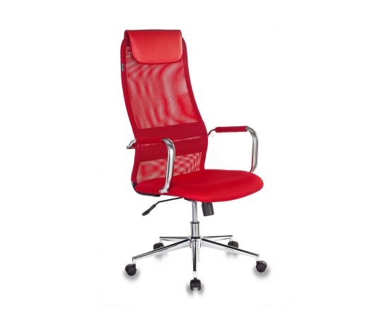 Кресло руководителя Милос (122, 52, Регулируемые по высоте, Красный, 70)
