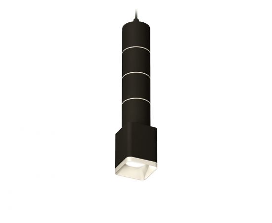 Комплект подвесного светильника (черный, серебристый, 7)