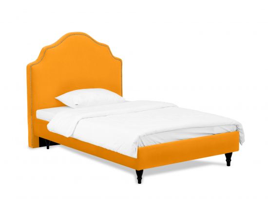 Кровать Princess II L (Желтый, 130, Ткань Italia 10, Ножки Италия черные)