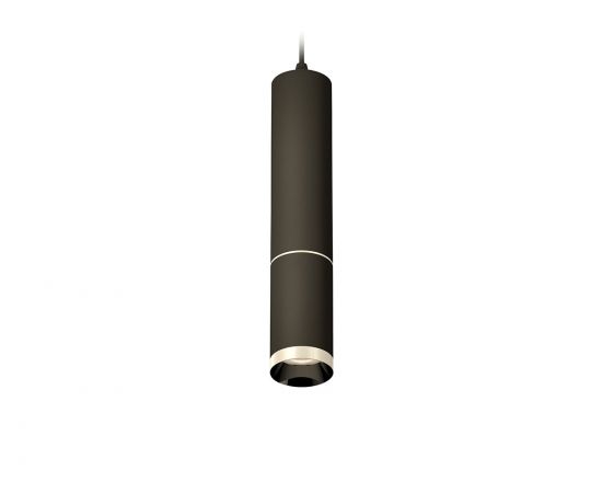Комплект подвесного светильника (черный, серебристый)
