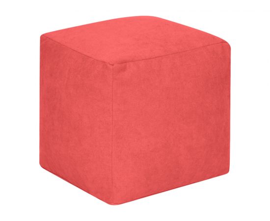 Пуфик Куб (40, 40, Бескаркасные, Красный, 40)