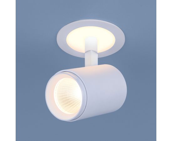 Акцентный светодиодный светильник белый матовый DSR002 9W 3300K