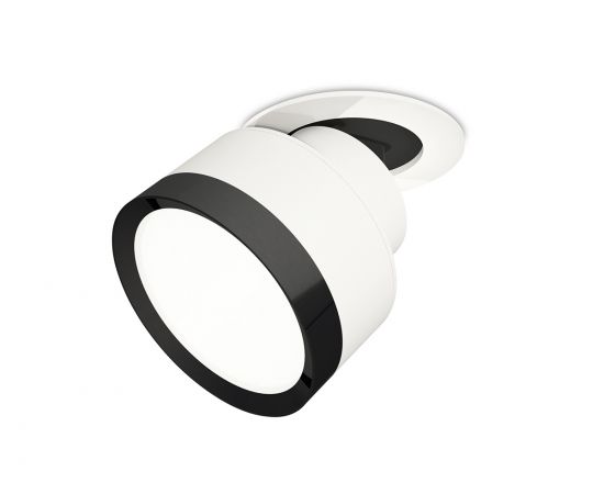 Комплект поворотного светильника (белый, черный)