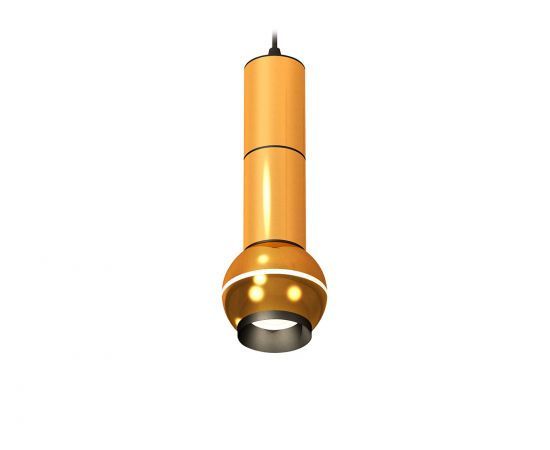 Комплект подвесного светильника (золотистый, черный)