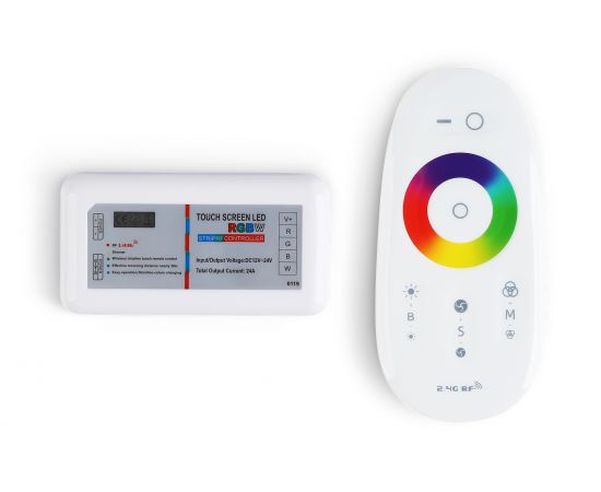 Контроллер для светодиодных лент RGB/RGBW с сенсорным радио пультом 2.4G GS11451 Ambrella Light GS