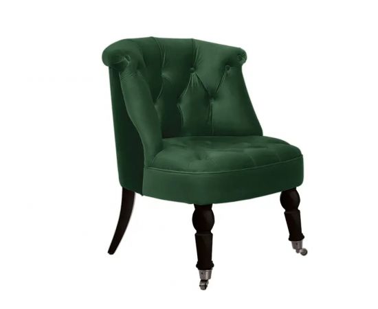 Кресло Visconte (Зеленый, 70, Ткань Togo 19, Ножки черные)